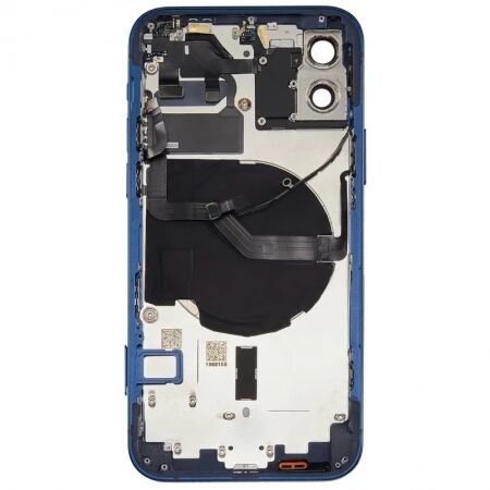 Chassis et face arrière original PULLED iPhone 12 (Grade A) bleu