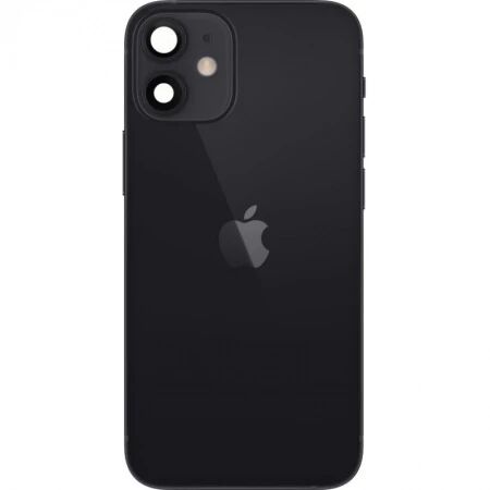 Chassis et face arri&egrave;re original PULLED iPhone 12 Mini (Grade A) noir