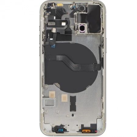 Chassis et face arri&egrave;re original PULLED iPhone 12 Pro Max (Grade A) argent