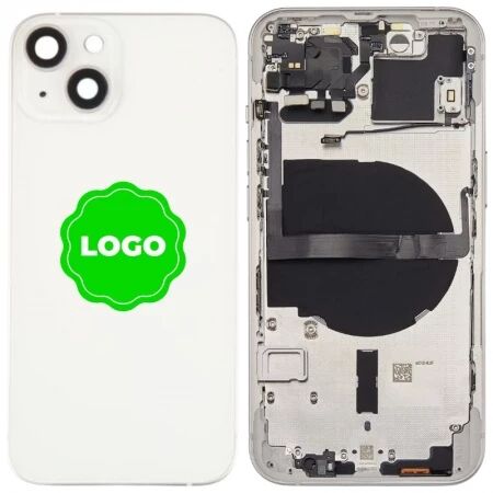 Chassis et face arri&egrave;re original PULLED iPhone 13 (Grade A) blanc