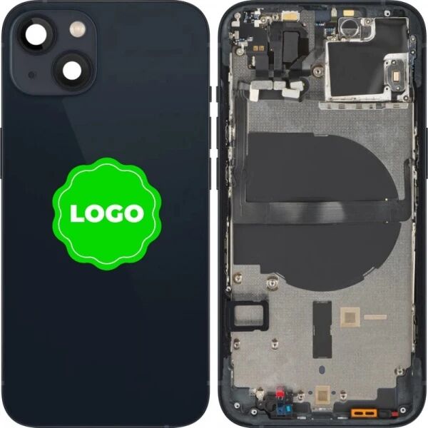 Chassis et face arri�re original PULLED iPhone 13 (Grade A) noir