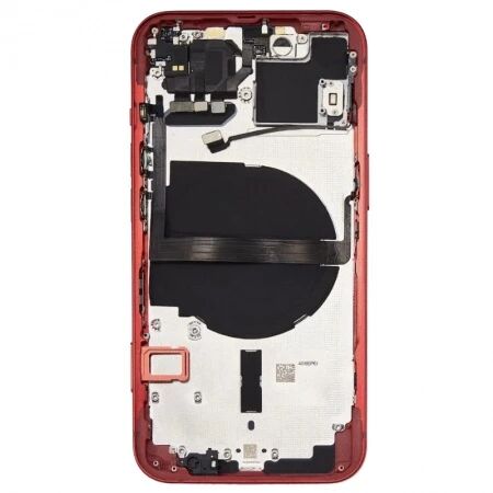 Chassis et face arri&egrave;re original PULLED iPhone 13 (Grade A) rouge