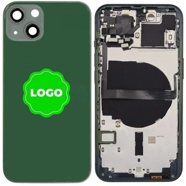 Chassis et face arri�re original PULLED iPhone 13 (Grade A) vert