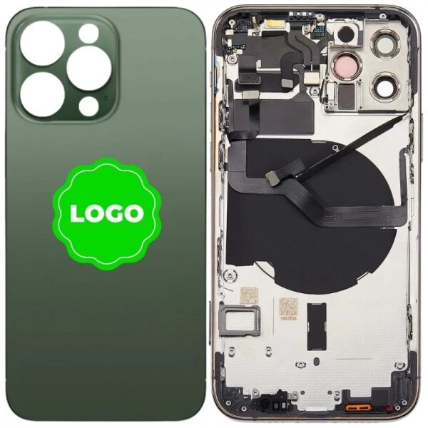 Chassis et face arri�re original PULLED iPhone 13 Pro (Grade A) vert