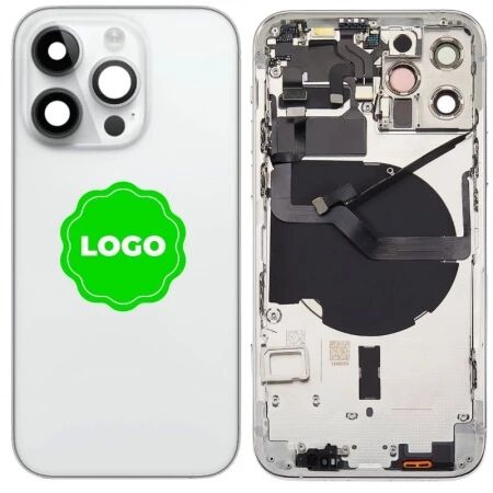 Chassis et face arrière original PULLED iPhone 13 Pro Max (Grade A) argent