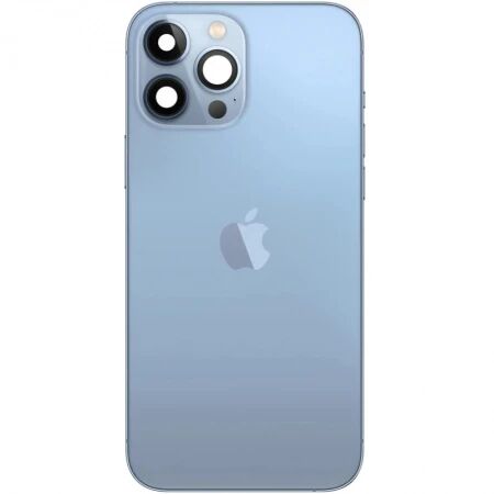 Chassis et face arrière original PULLED iPhone 13 Pro Max (Grade A) bleu alpin