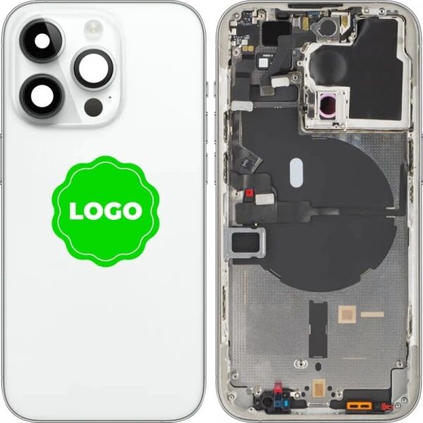 Chassis et face arri�re original PULLED iPhone 14 Pro (Grade A) argent