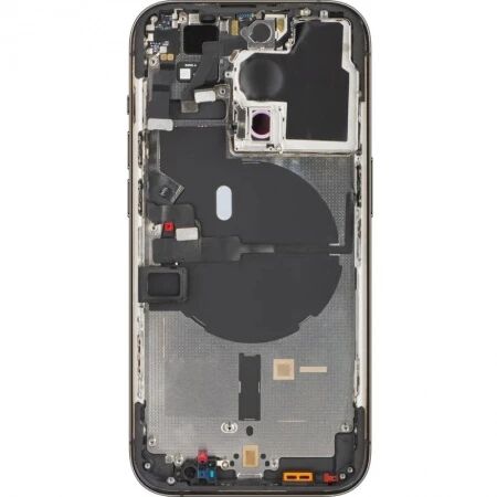 Chassis et face arrière original PULLED iPhone 14 Pro (Grade A) noir