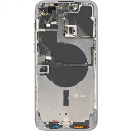 Chassis et face arri&egrave;re original PULLED iPhone 14 Pro Max (Grade A) argent
