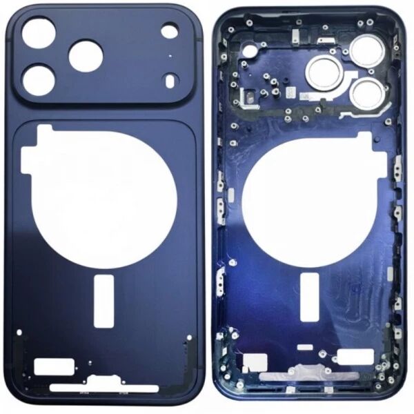 Chassis iPhone 17 Pro Max bleu fonc�