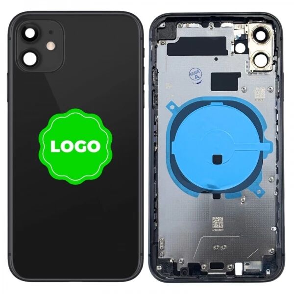 Chassis VIDE et face arri�re original PULLED iPhone 11 (Grade A) noir