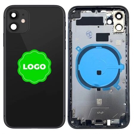 Chassis VIDE et face arri&egrave;re original PULLED iPhone 11 (Grade A) noir