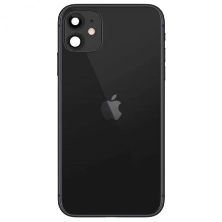 Chassis VIDE et face arri&egrave;re original PULLED iPhone 11 (Grade A) noir