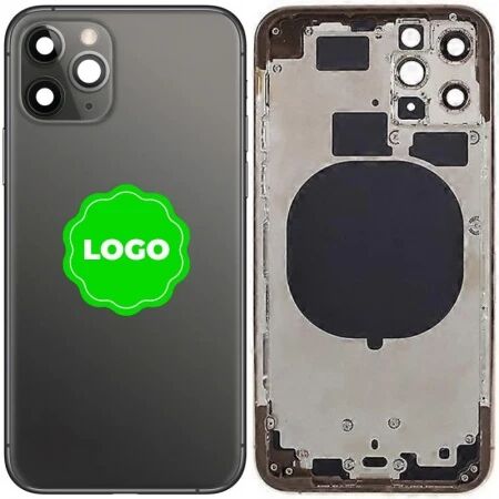 Chassis VIDE et face arri&egrave;re original PULLED iPhone 11 Pro (Grade A) gris