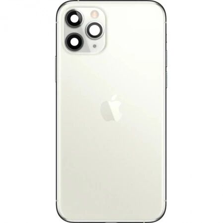 Chassis VIDE et face arri&egrave;re original PULLED iPhone 11 Pro Max (Grade A) argent