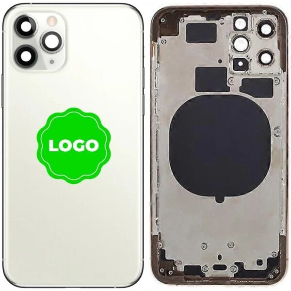 Chassis VIDE et face arri�re original PULLED iPhone 11 Pro Max (Grade A) argent