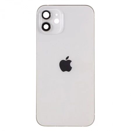 Chassis VIDE et face arri&egrave;re original PULLED iPhone 12 (Grade A) blanc