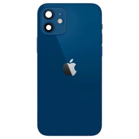 Chassis VIDE et face arri&egrave;re original PULLED iPhone 12 (Grade A) bleu