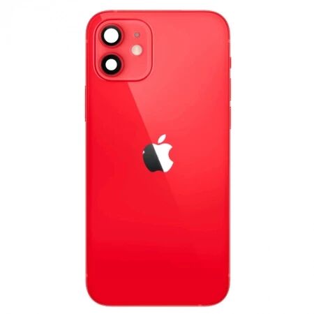 Chassis VIDE et face arri&egrave;re original PULLED iPhone 12 (Grade A) rouge