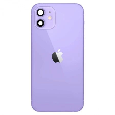 Chassis VIDE et face arri&egrave;re original PULLED iPhone 12 (Grade A) violet