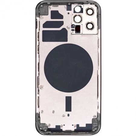Chassis VIDE et face arri&egrave;re original PULLED iPhone 12 Pro (Grade A) graphite