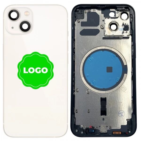 Chassis VIDE et face arri�re original PULLED iPhone 13 (Grade A) blanc