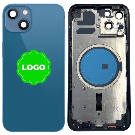 Chassis VIDE et face arri&egrave;re original PULLED iPhone 13 (Grade A) bleu