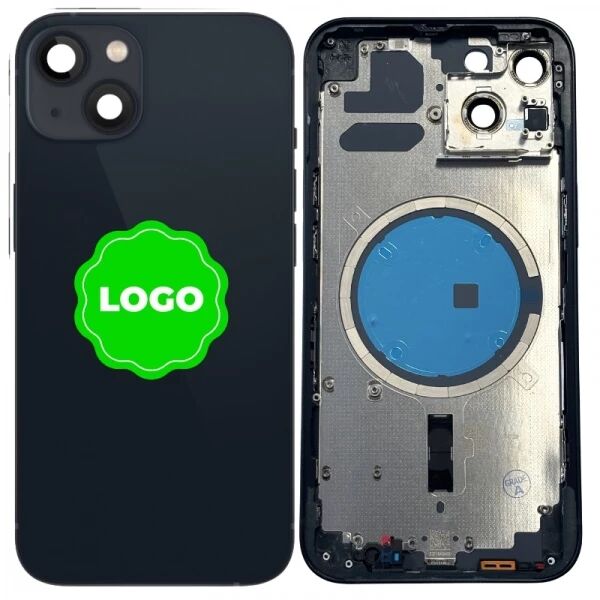 Chassis VIDE et face arri�re original PULLED iPhone 13 (Grade A) noir