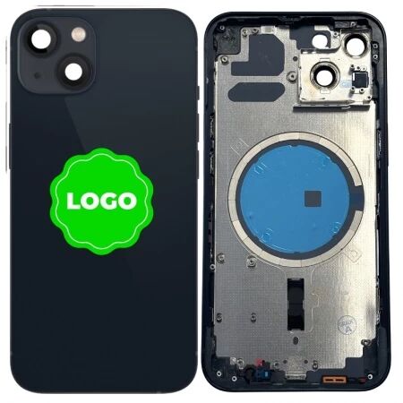 Chassis VIDE et face arri&egrave;re original PULLED iPhone 13 (Grade A) noir