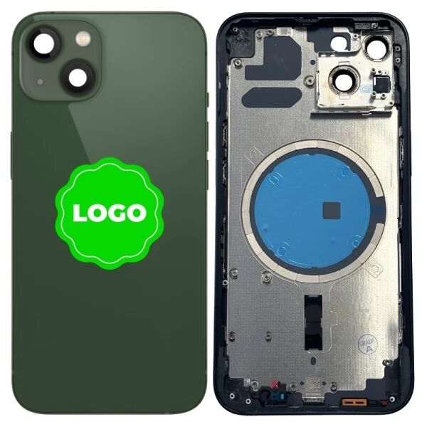 Chassis VIDE et face arri�re original PULLED iPhone 13 (Grade A) vert