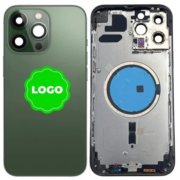 Chassis VIDE et face arri�re original PULLED iPhone 13 Pro Max (Grade A) vert