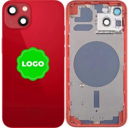 Chassis VIDE et face arri&egrave;re original PULLED iPhone 14 (Grade A) rouge