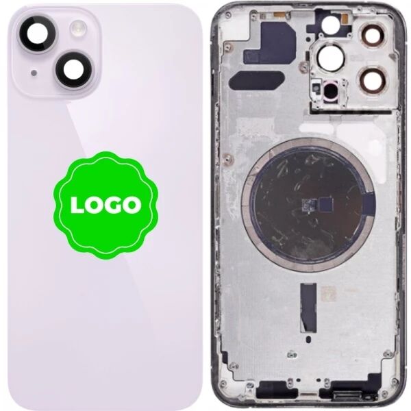 Chassis VIDE et face arri�re original PULLED iPhone 14 Plus (Grade A) violet