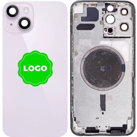 Chassis VIDE et face arri&egrave;re original PULLED iPhone 14 Plus (Grade A) violet