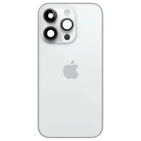 Chassis VIDE et face arri&egrave;re original PULLED iPhone 14 Pro (Grade A) argent