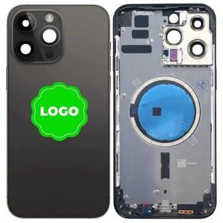 Chassis VIDE et face arri&egrave;re original PULLED iPhone 14 Pro Max (Grade A) noir