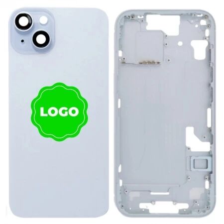 Chassis VIDE et face arri&egrave;re original PULLED iPhone 15 (Grade A) bleu