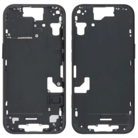 Chassis VIDE et face arri&egrave;re original PULLED iPhone 15 (Grade A) noir