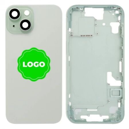 Chassis VIDE et face arri&egrave;re original PULLED iPhone 15 (Grade A) vert