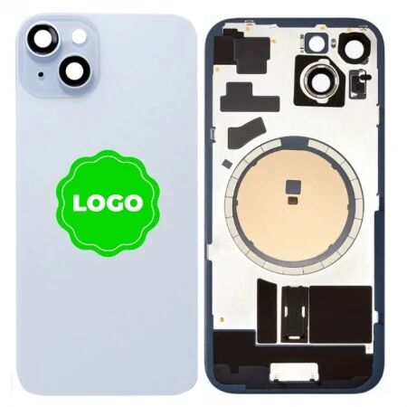 Chassis VIDE et face arri&egrave;re original PULLED iPhone 15 Plus (Grade A) bleu