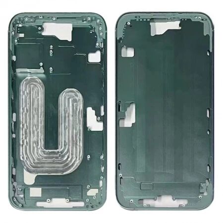 Chassis VIDE et face arri&egrave;re original PULLED iPhone 16 (Grade A) sarcelle