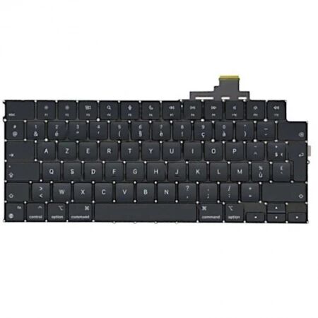 Clavier AZERTY MACBOOK PRO 14 A3112 / A2992 / A2918 / A2779 , MACBOOK PRO 15 A2991 , MACBOOK PRO 16.2 A2485 / A2442 / A2780 noir