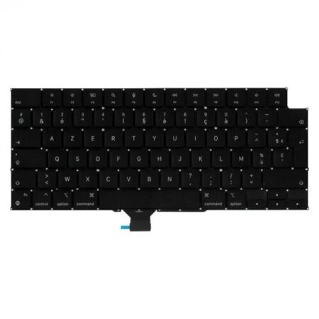 Clavier AZERTY MACBOOK PRO 16 A3186 noir