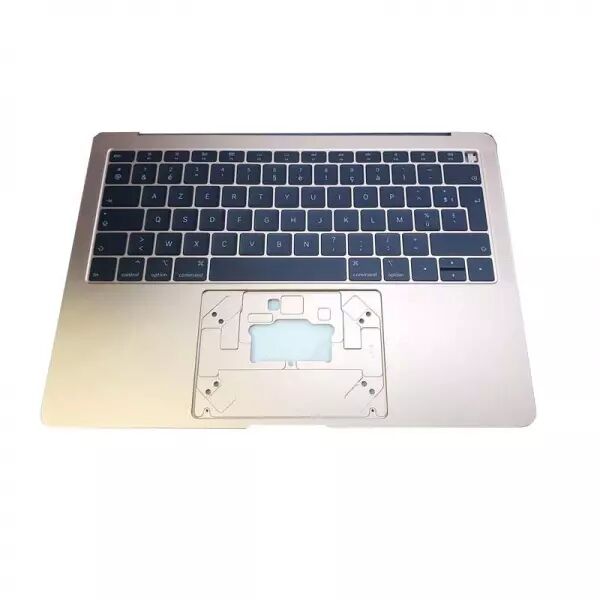 Clavier AZERTY pour MACBOOK AIR 13 A2179 RETINA complet avec chassis et r�tro �clairage (ann�e 2020) or