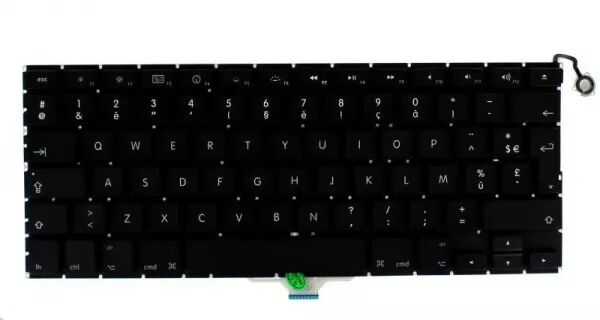 Clavier AZERTY pour MACBOOK PRO 13 A1237 noir