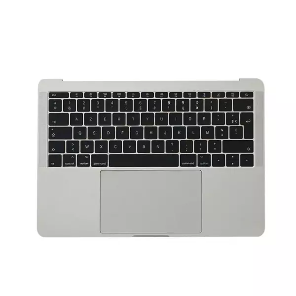Clavier AZERTY pour MACBOOK PRO 13 A1706 RETINA complet avec chassis, retro �clairage et trackpad silver