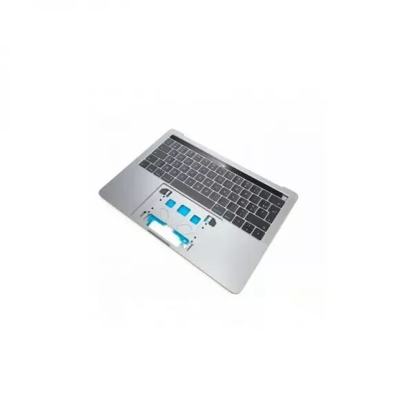 Clavier AZERTY pour MACBOOK PRO 13 A2338 RETINA complet avec chassis et r�tro �clairage (ann�e 2021) gris