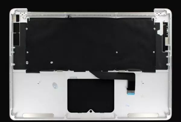Clavier AZERTY pour MACBOOK PRO 15 A1398 RETINA complet avec chassis et r�tro �clairage (ann�e 2012) noir