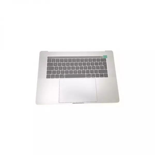 Clavier AZERTY pour MACBOOK PRO 15 A1990 RETINA complet avec chassis et retro �clairage silver/argent