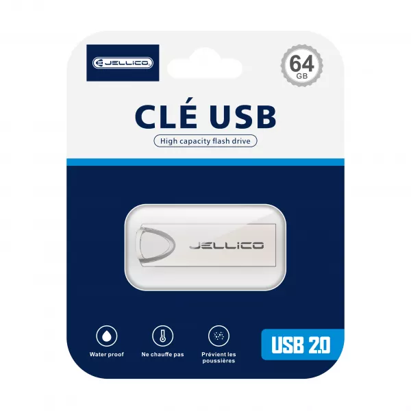 Cl� USB JELLICO V07 64go (Boite/ Blister)